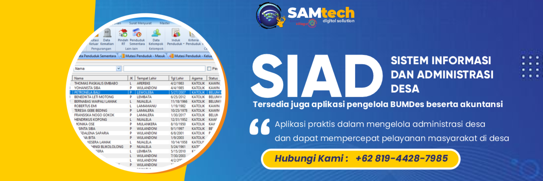 Sistem Informasi Pelayanan Desa